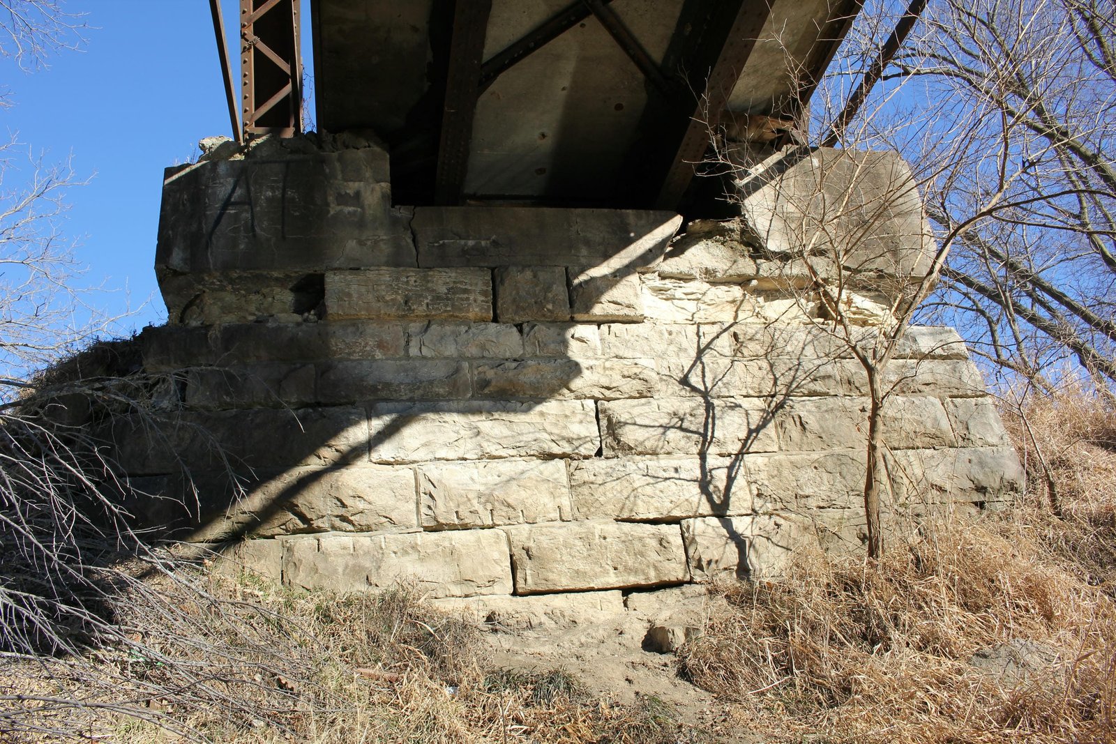 East abutment